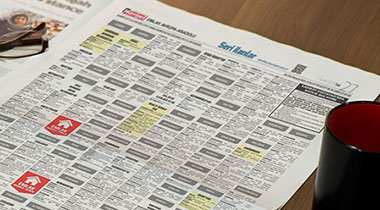 Hürriyet Gazetesi, seri ilan, atatürk, ilan servisi, vefat ilanı, anma ilanı, teşekkür ilanı, başsağlığı ilanı, gazeteye ilan ver